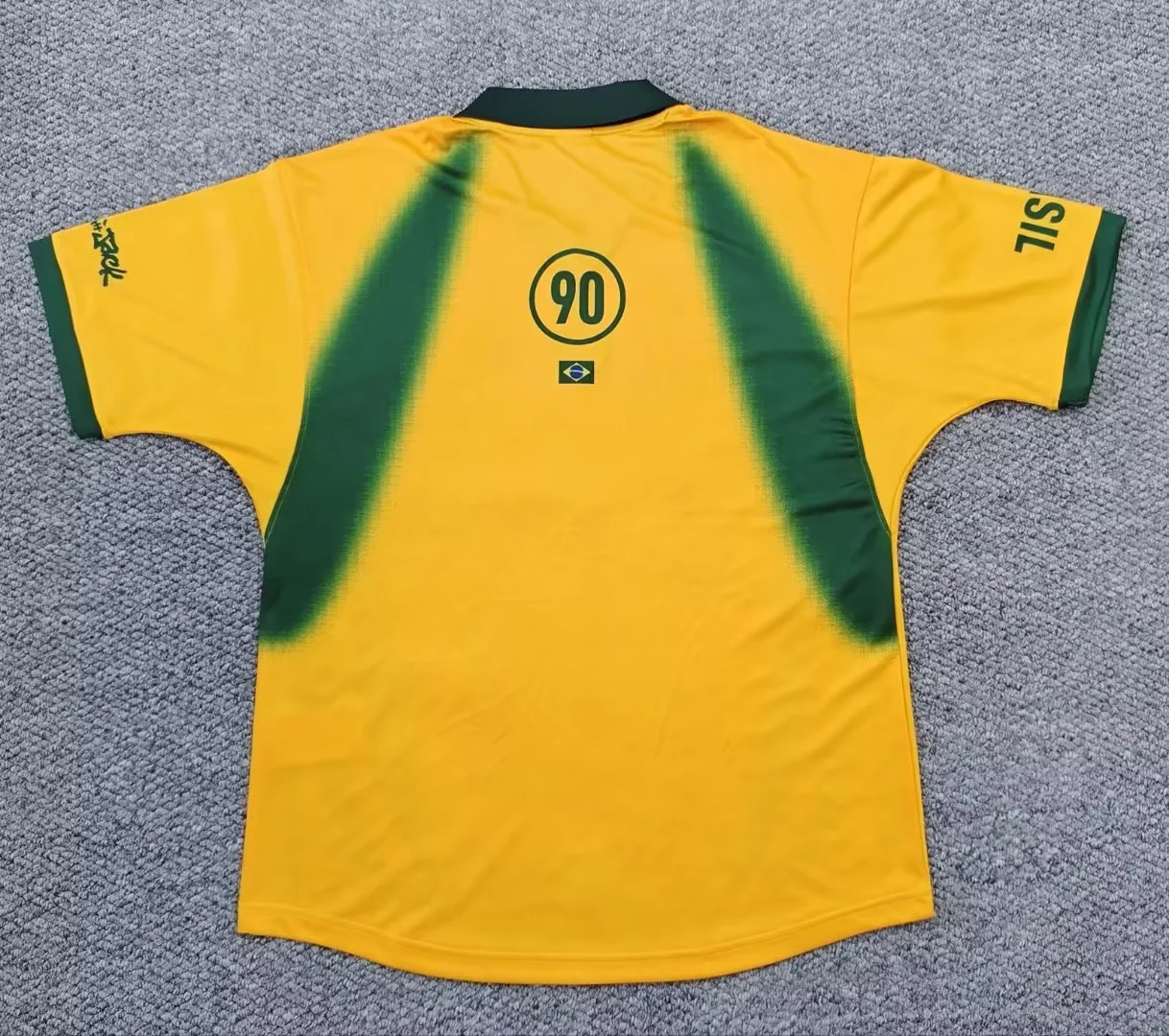 maglia Brasile Total 90 dettaglio retro