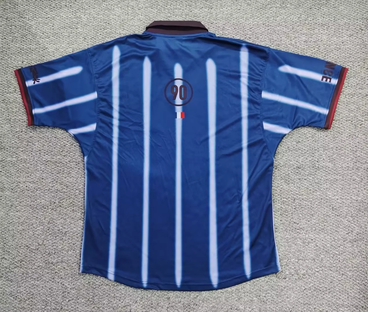 maglia Francia Total 90 dettaglio retro