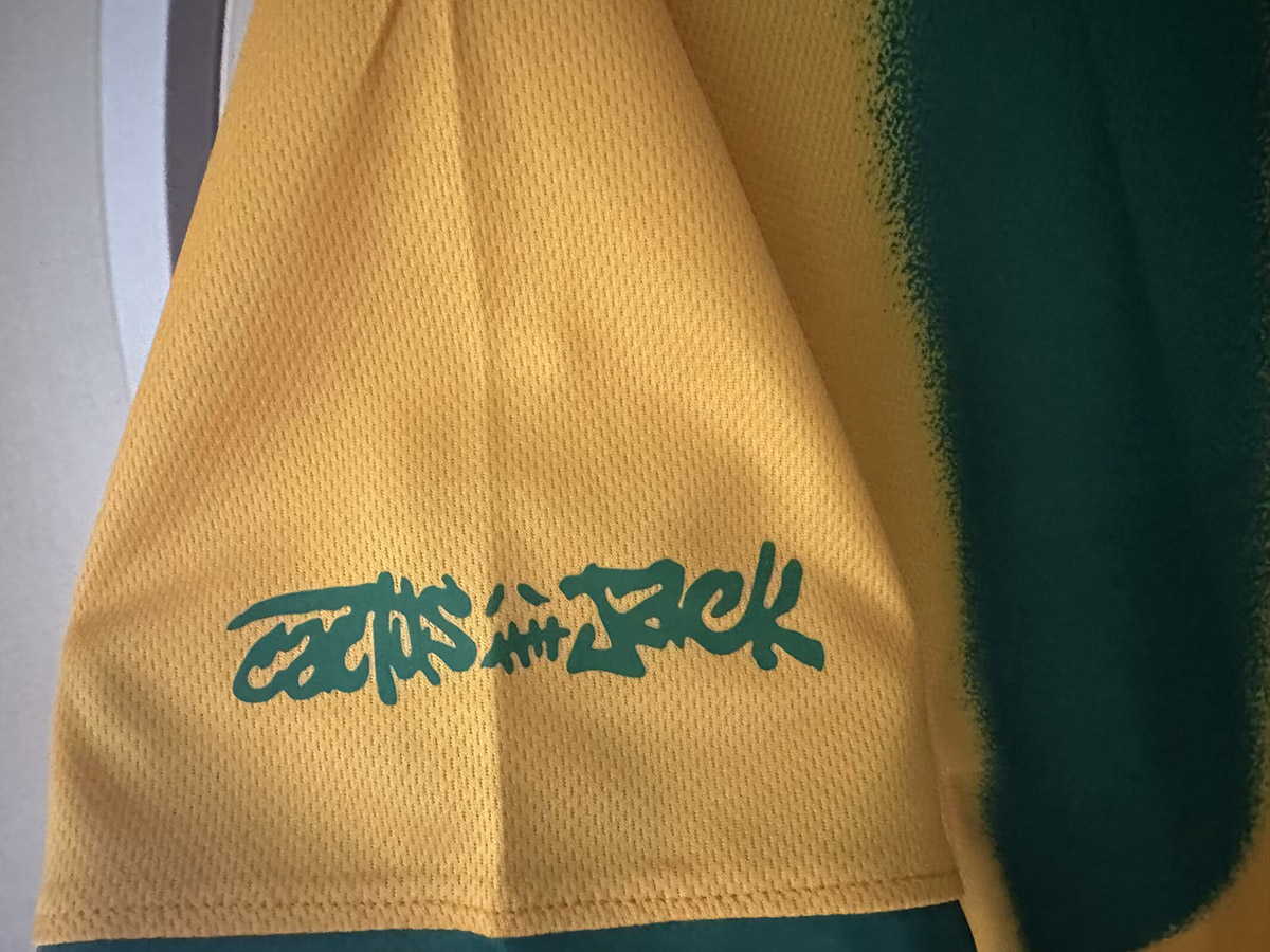maglia Brasile Total 90 dettaglio laterale
