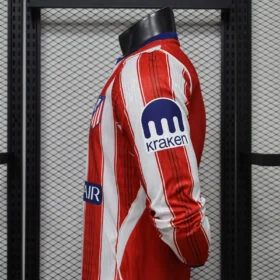 Camiseta Atlético de Madrid Manga Larga 2026/27 – Primera Equipación – Jugador — Detalle del producto