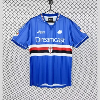 maglia sampdoria 2001/02 fronte