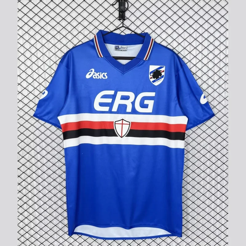 Camiseta Sampdoria 2003/04 Retro – frontal