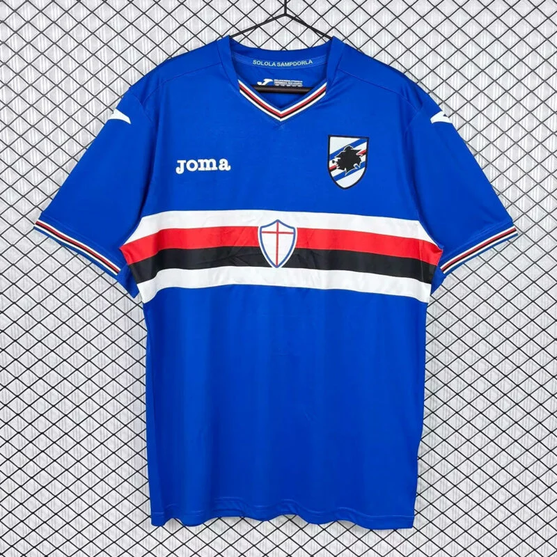 Camiseta Sampdoria 2016/17 Retro – frontal
