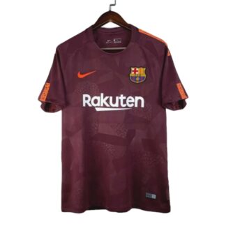 maglia barcellona third 2018 fronte granata con sponsor
