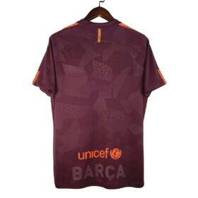 camiseta barcellona third 2018 retro con scritta BARÇA