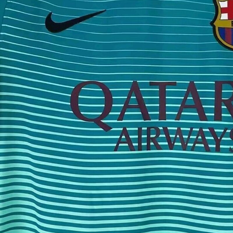 maglia barcellona third 2017 sponsor granata sul petto