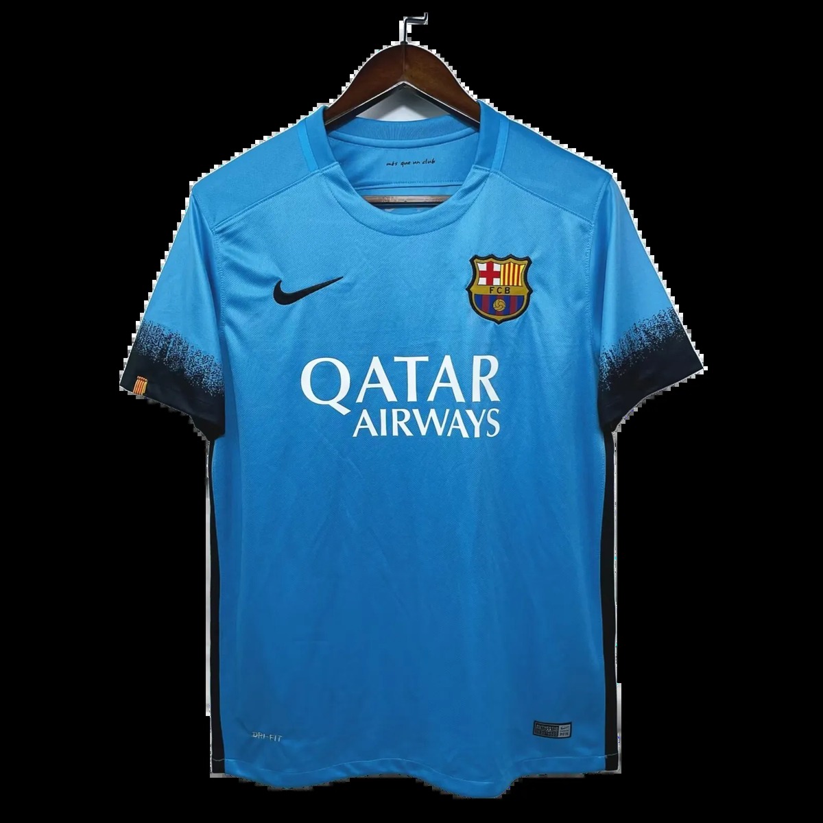 maglia barcellona third 2016 fronte azzurro con sfumatura