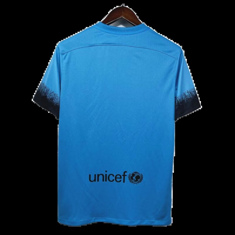 maglia barcellona third 2016 retro con logo unicef