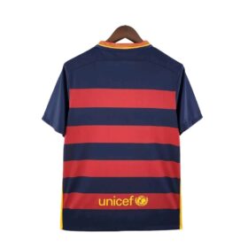 camiseta Barcelona 2016 retro con logo UNICEF