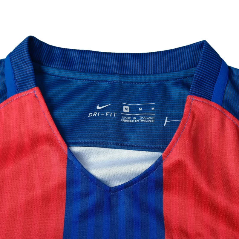 Maglia Barcellona Retro 2016/17 dettaglio del colletto