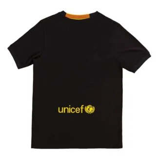 Camiseta Barcelona Negra Retro 2013/14 – escudo