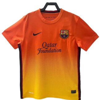 maglia barcellona away 2013 fronte arancione sfumato