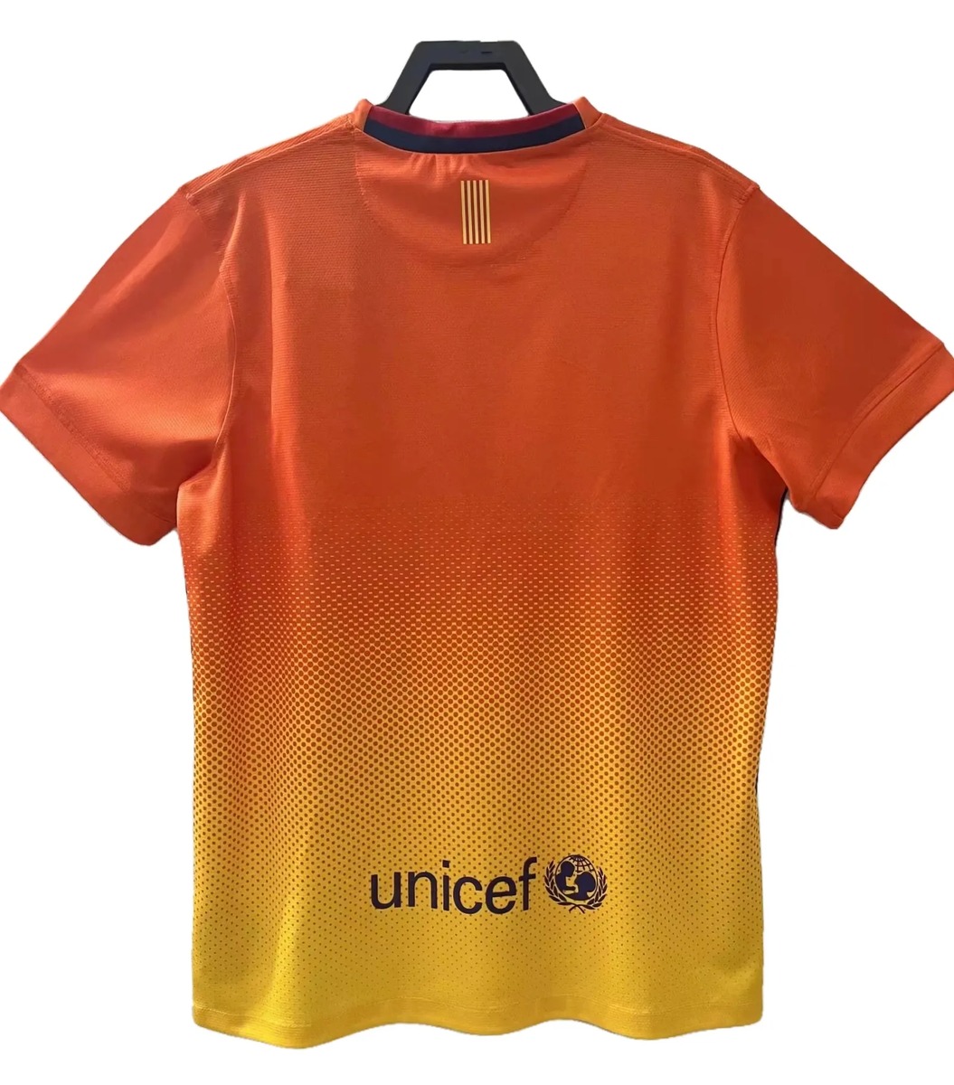 maglia barcellona away 2013 retro con logo unicef
