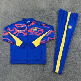 Chandal Barcelona 2026/27 — Detalle de materiales y logo