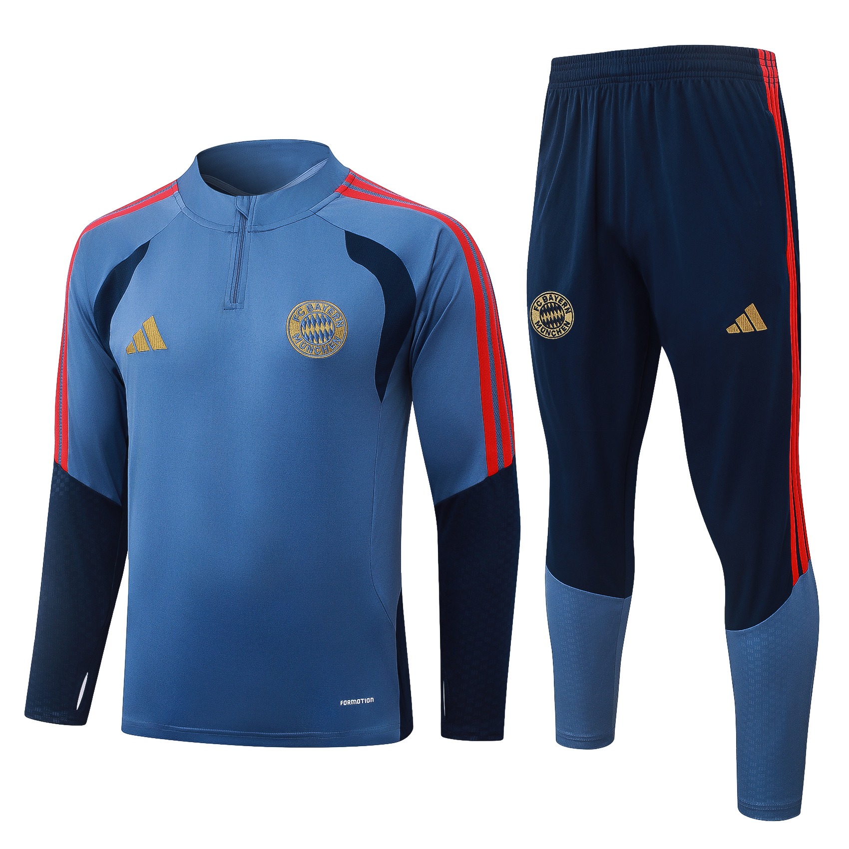 tuta bayern monaco 2026/27 fronte e retro indossata
