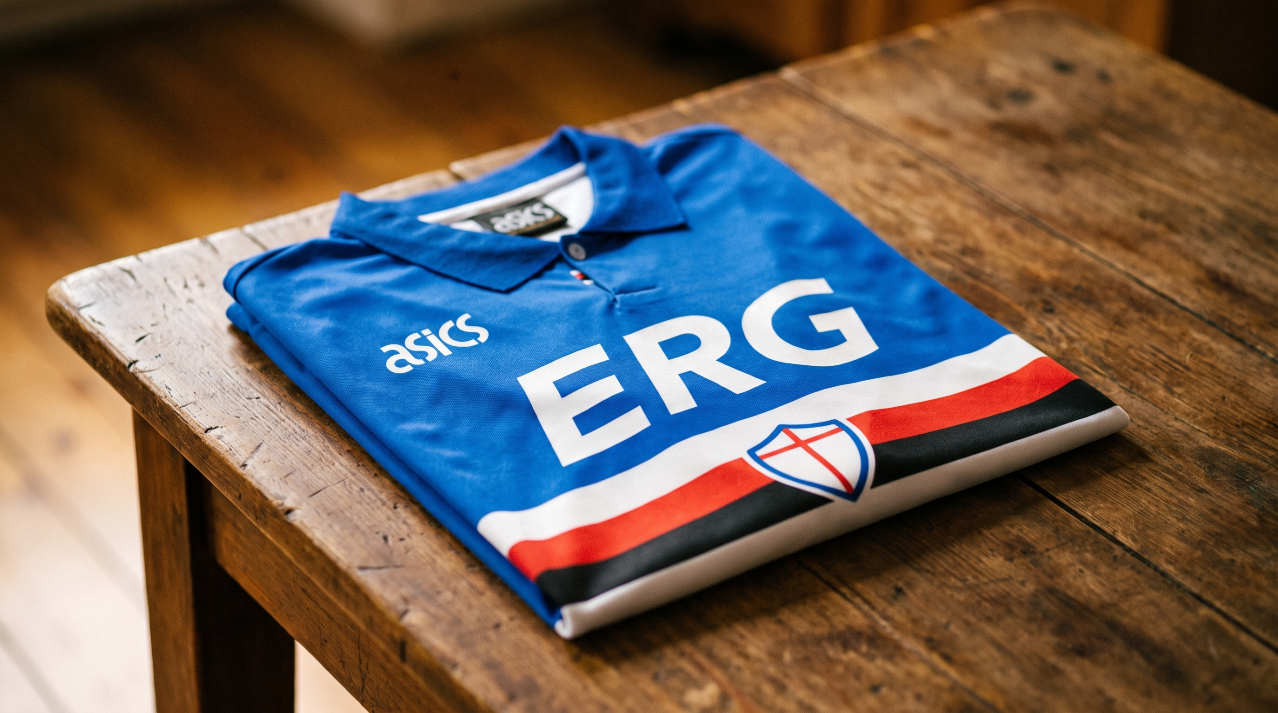 maglia sampdoria vintage asics erg blucerchiata