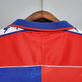 camiseta barcellona 1995 colletto chiaro da vicino