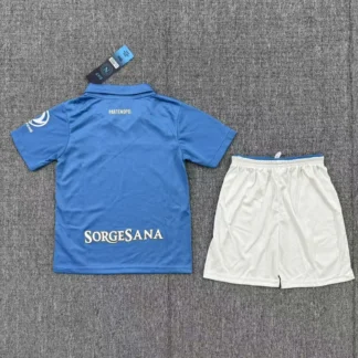 Foto Real Completo Bambino Napoli Home 2026/27 – Maglia e Pantaloncini