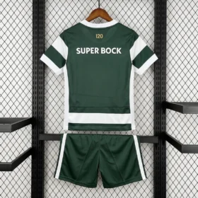 Completo Sporting CP Bambino a Righe 2026/27 – retro