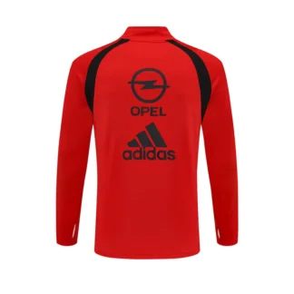 Felpa Milan Rossa Retro Mezza Zip 2003/04 – seconda foto