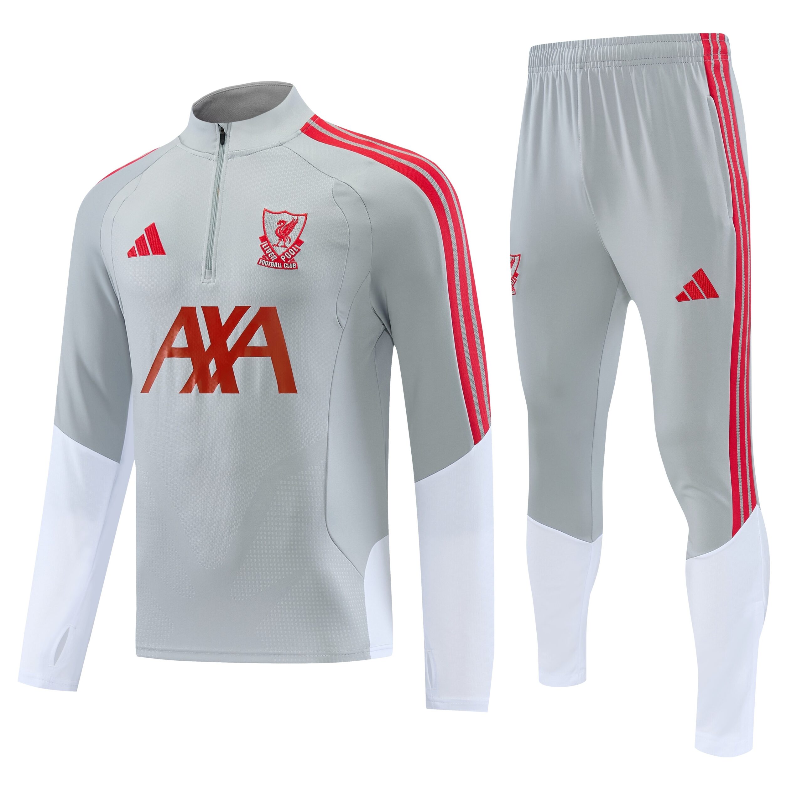 tuta liverpool 2026/27 fronte e retro indossata