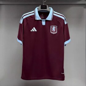 camiseta aston villa 26 27 fronte claret 26 27