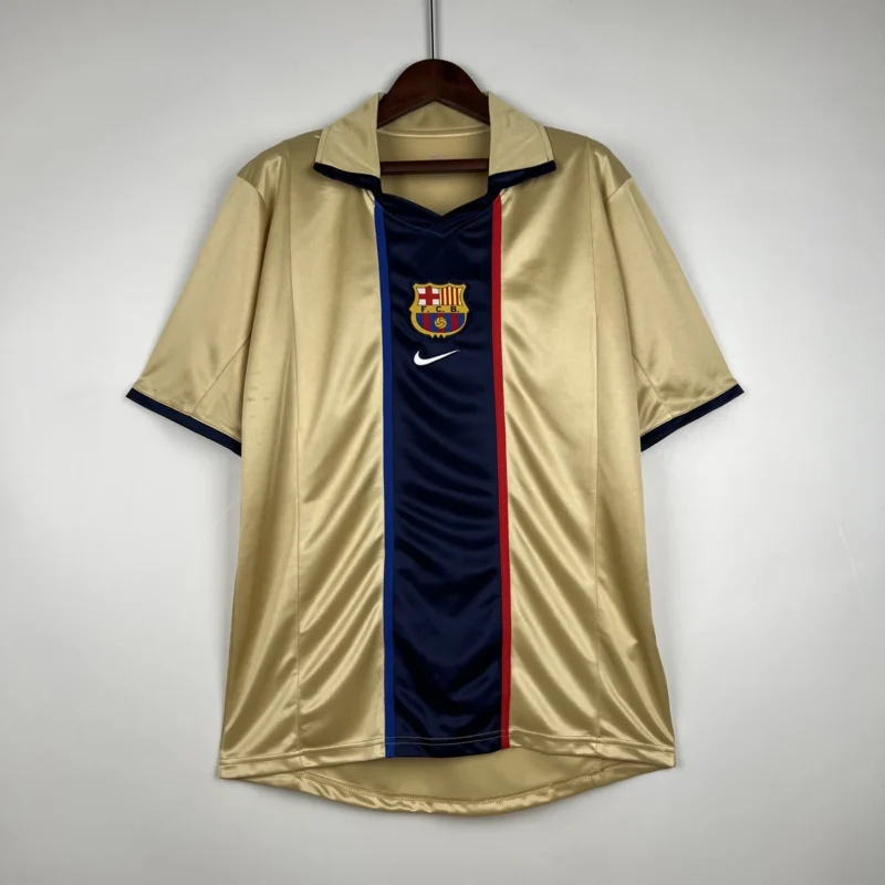 Maglia Barcellona 2003 Retro Third fronte