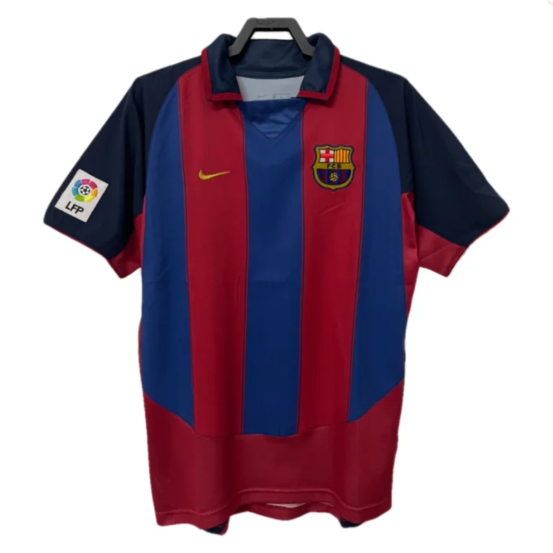 Maglia Barcellona 2004 Retro Home fronte