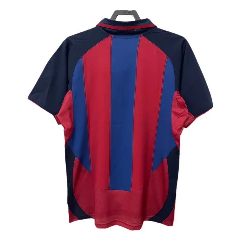 Maglia Barcellona 2004 Retro Home vista posteriore