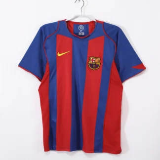 Maglia Barcellona 2005 Retro Home fronte