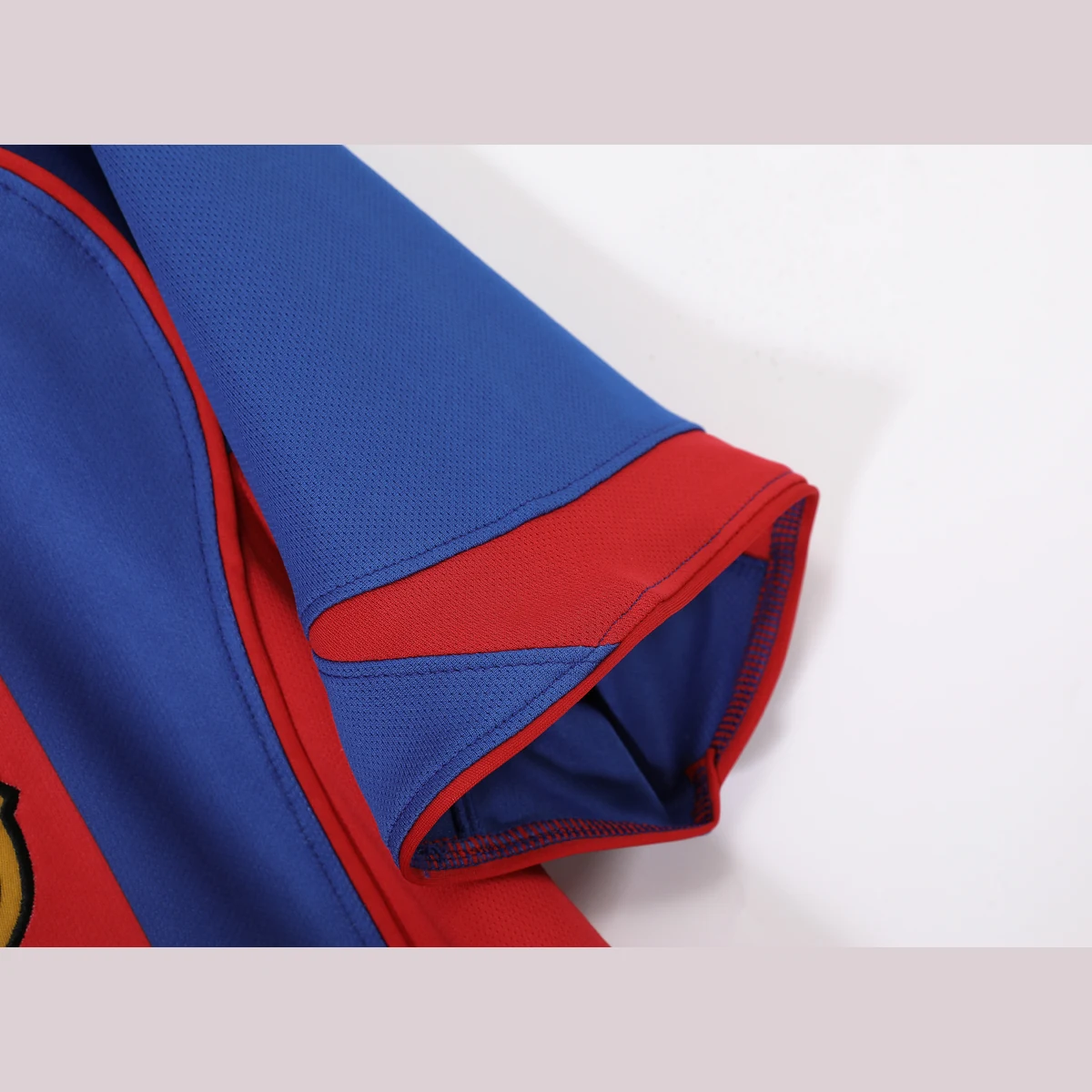 Maglia Barcellona 2005 Retro dettaglio della manica
