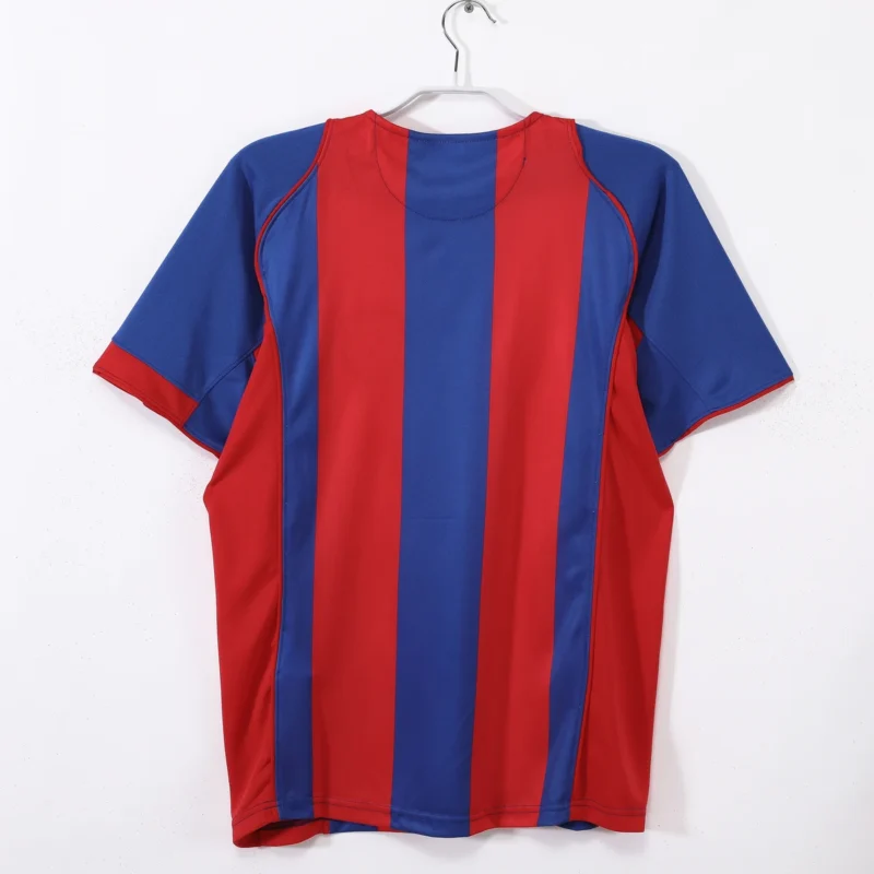 Maglia Barcellona 2005 Retro Home vista posteriore