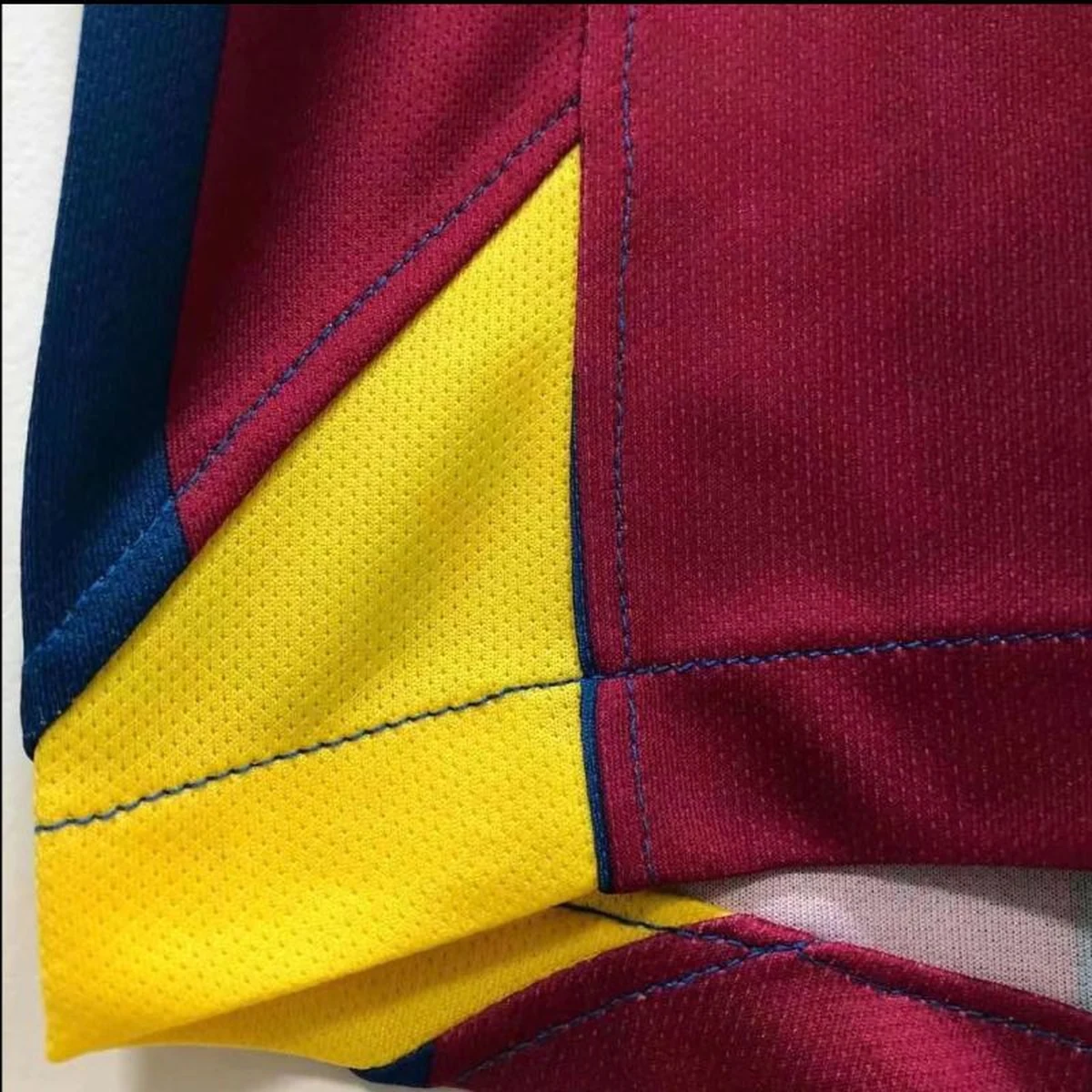 Maglia Barcellona 2006 Retro dettaglio della manica