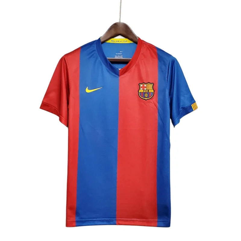 Maglia Barcellona 2007 Retro Home fronte