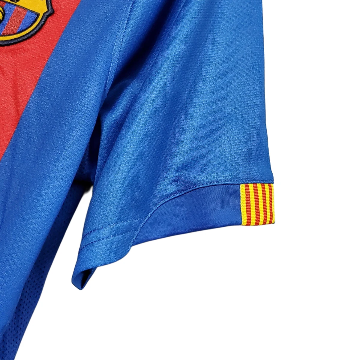 Maglia Barcellona 2007 Retro dettaglio della manica