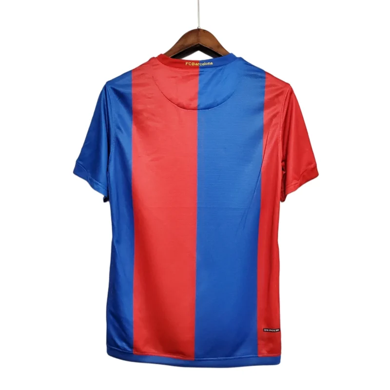Maglia Barcellona 2007 Retro Home vista posteriore