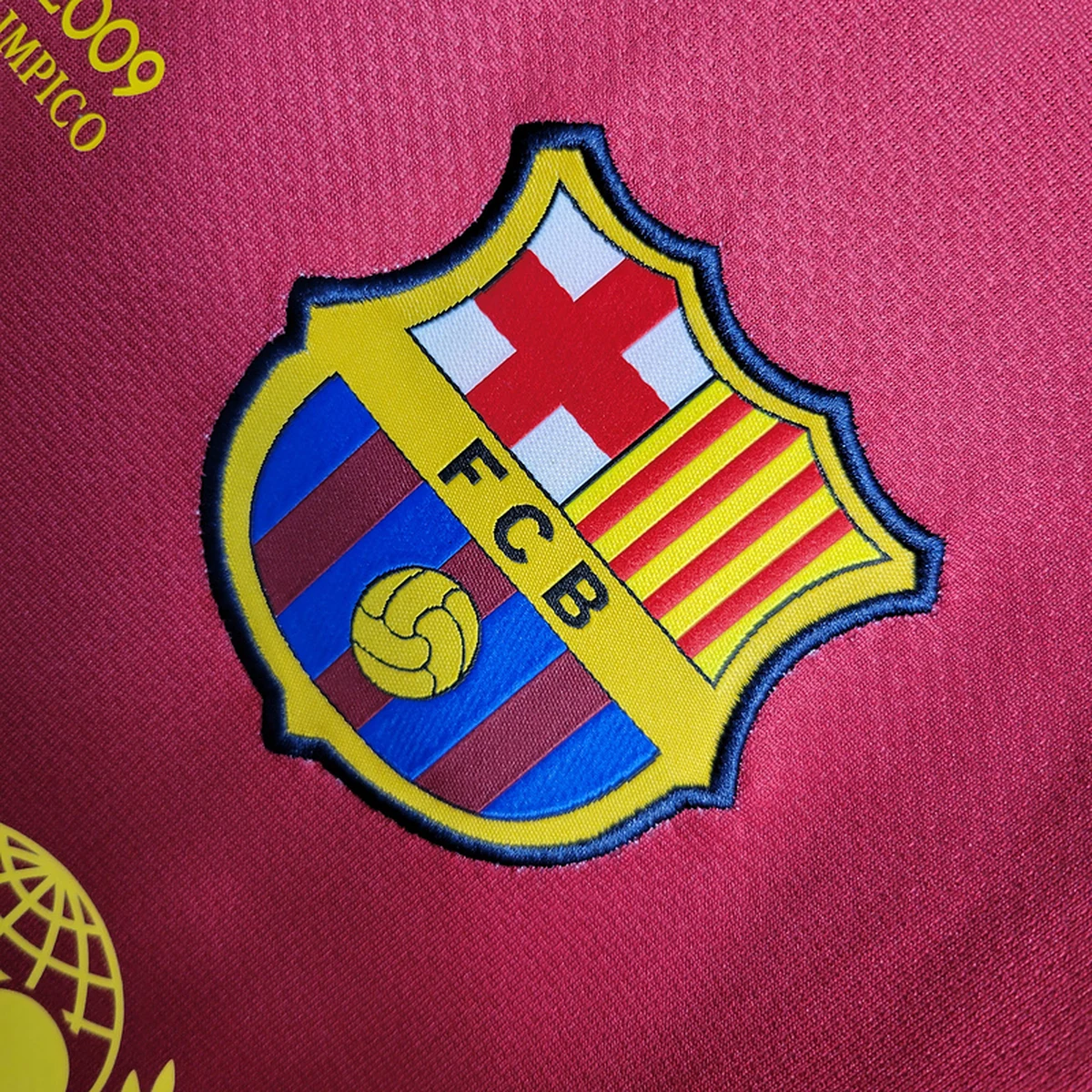 Maglia Barcellona 2009 Retro stemma sul petto