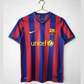 Camiseta Barcelona 2010 Retro Home frente