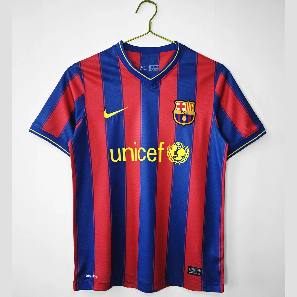 Maglia Barcellona 2010 Retro Home fronte