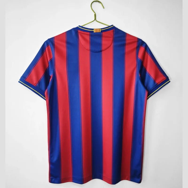 Maglia Barcellona 2010 Retro Home vista posteriore