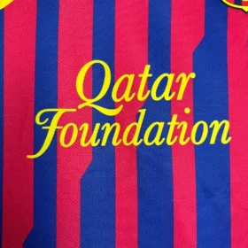 Camiseta Barcelona 2012 Retro patrocinador en el pecho