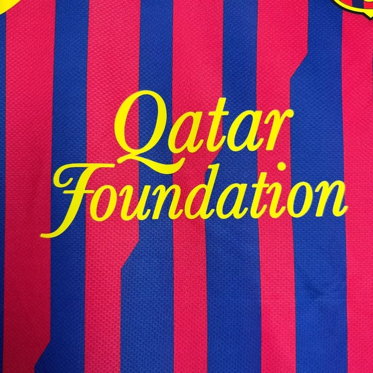 Maglia Barcellona 2012 Retro sponsor sul petto
