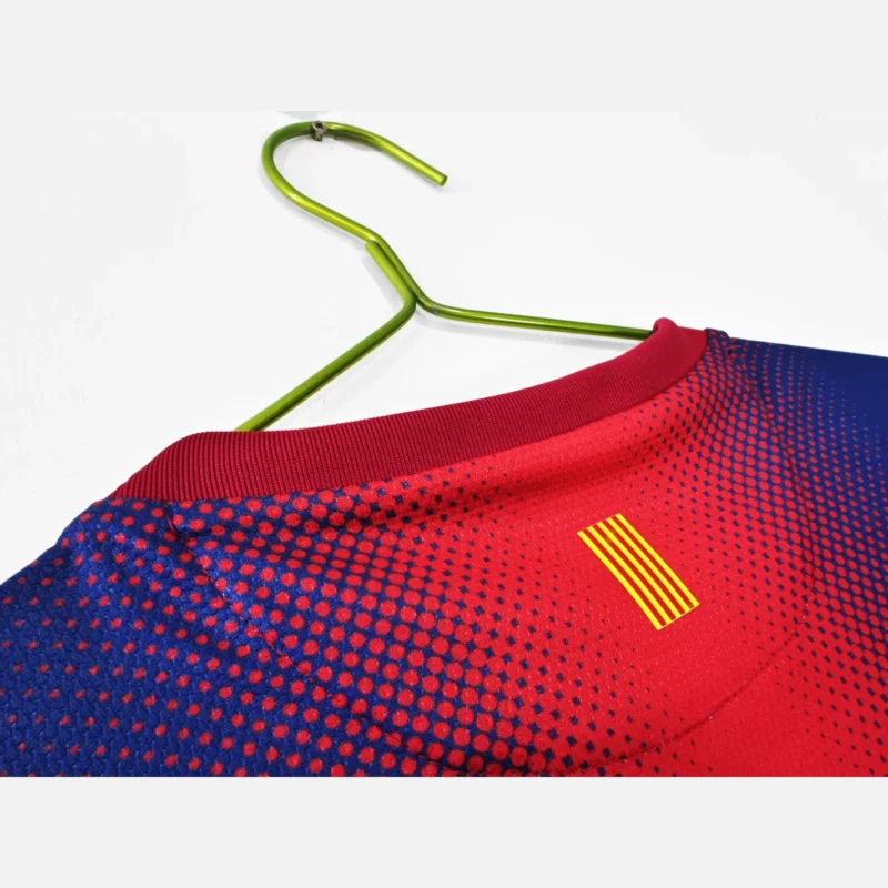 Maglia Barcellona 2013 Retro colletto e spalla