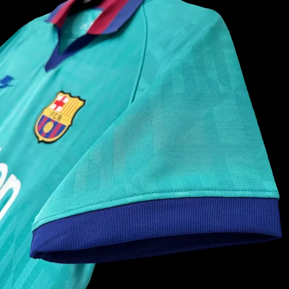 Maglia Barcellona 2020 Retro dettaglio della manica