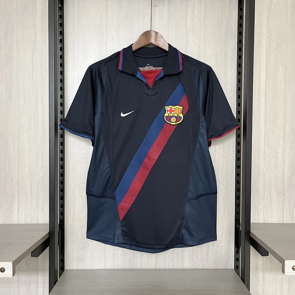 Maglia Barcellona away 2003 Retro fronte
