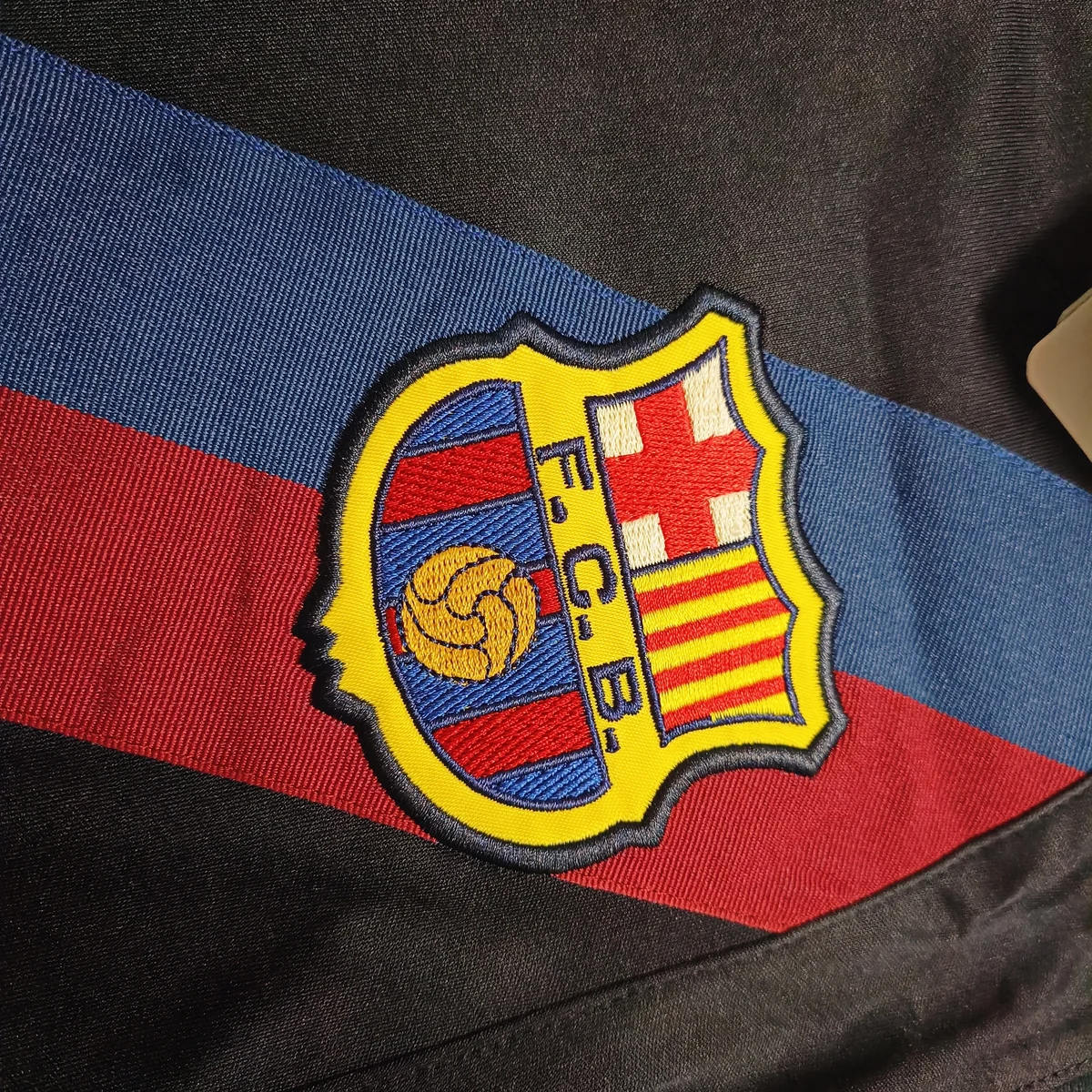 Maglia Barcellona away 2003 Retro stemma sulla fascia
