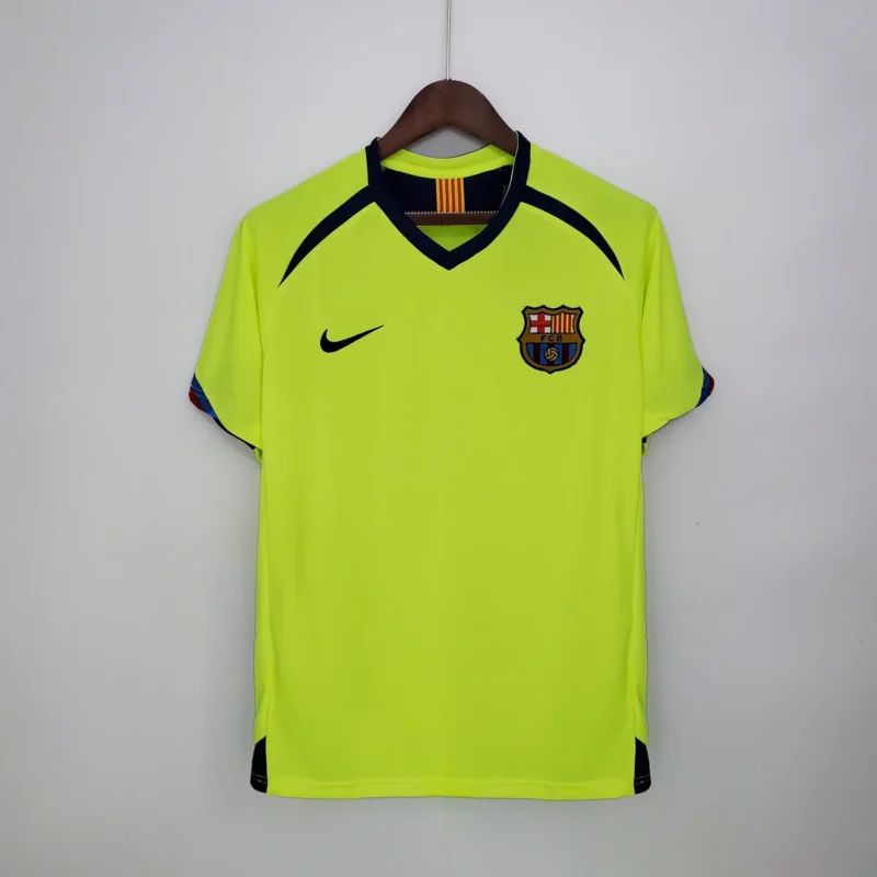Maglia Barcellona away 2006 Retro fronte