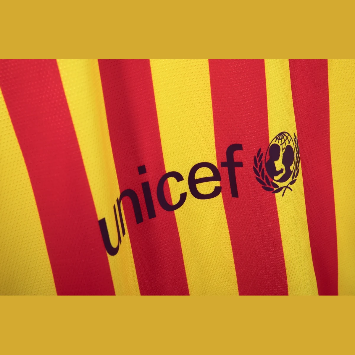 Maglia Barcellona away 2014 Retro logo sul retro