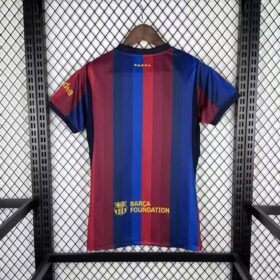 camiseta Barcelona mujer retro con inscripción