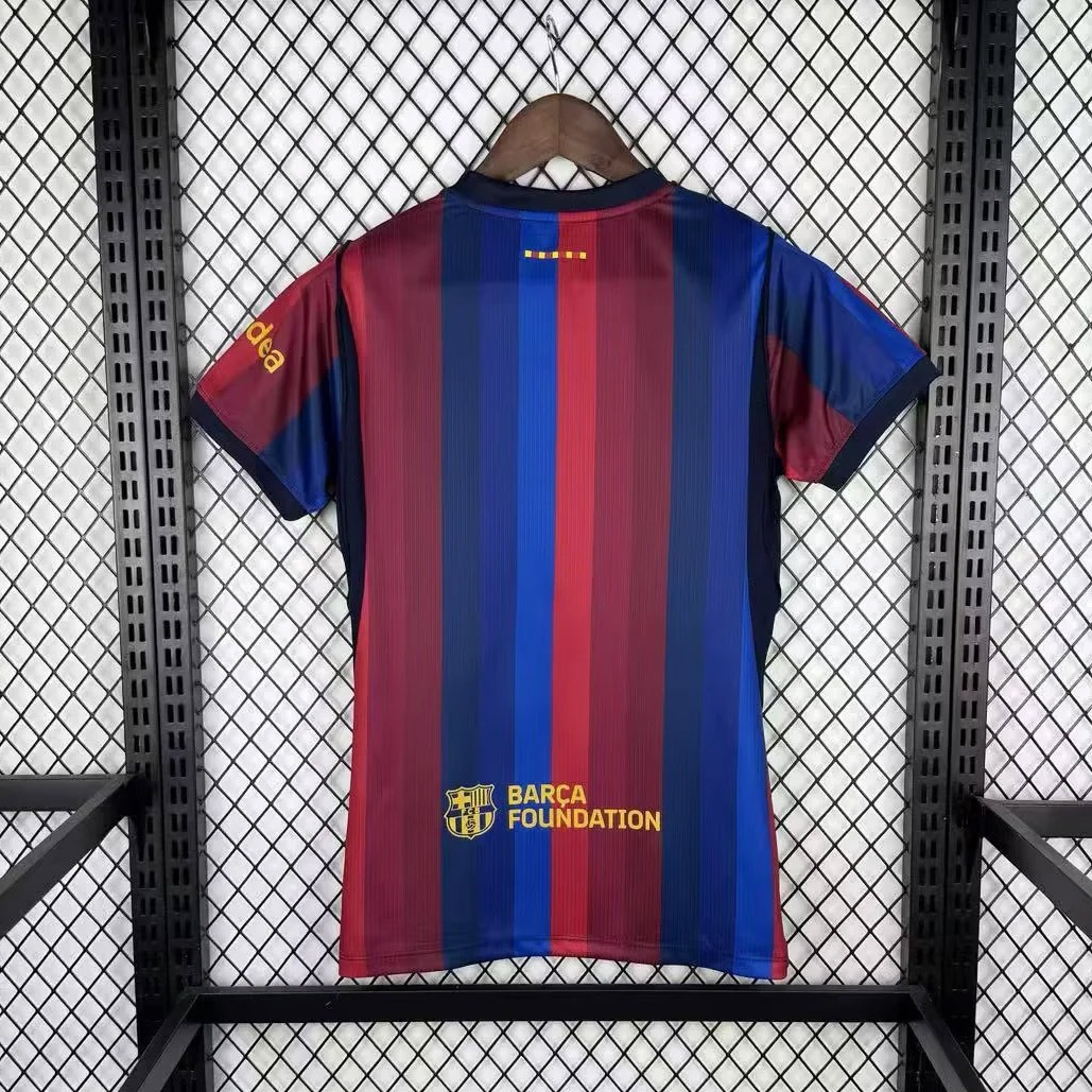 maglia barcellona donna retro con scritta